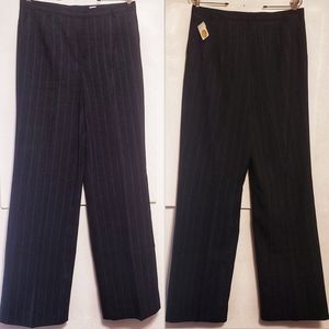 NWT⚫ TALBOTS Pin Striped Trousers